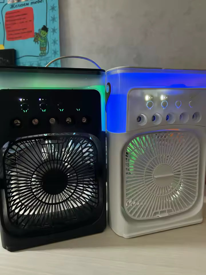 Mini climatiseur portable 3‑en‑1 CaniCool - bureau et maison spécial canicule